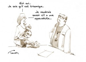 trisomie dessin