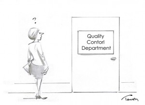 quality control cartoon