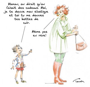 coquetterie humour dessin