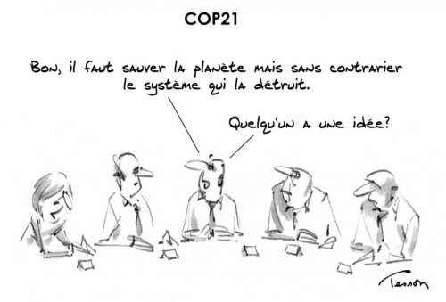 COP21 dessin de presse écologie