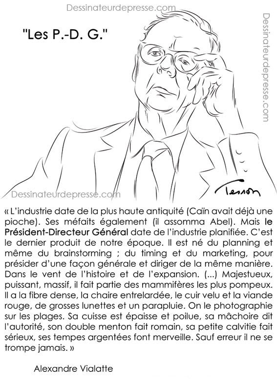 président-directeur général humour
