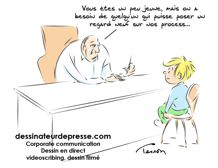 Innovation dessin humour