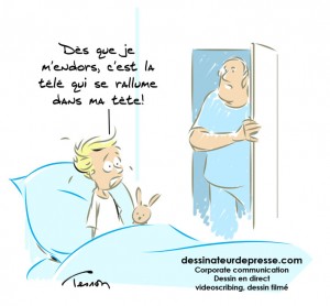 cauchemard enfant illustration humour