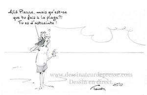 Vacances dessin humoristique