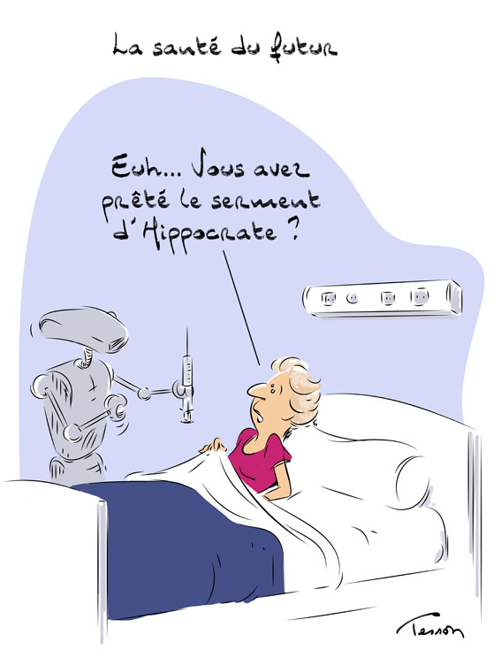 Santé du futur humour