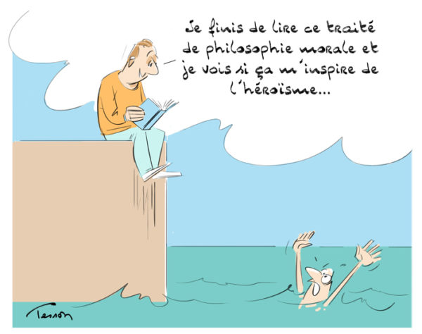 Morale, éthique, dessin de presse, humour