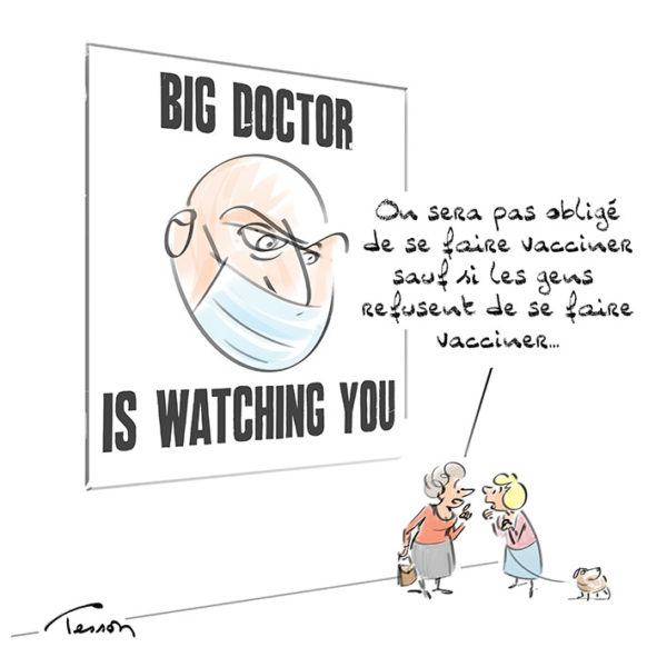 Vaccin covid19 dessin de presse