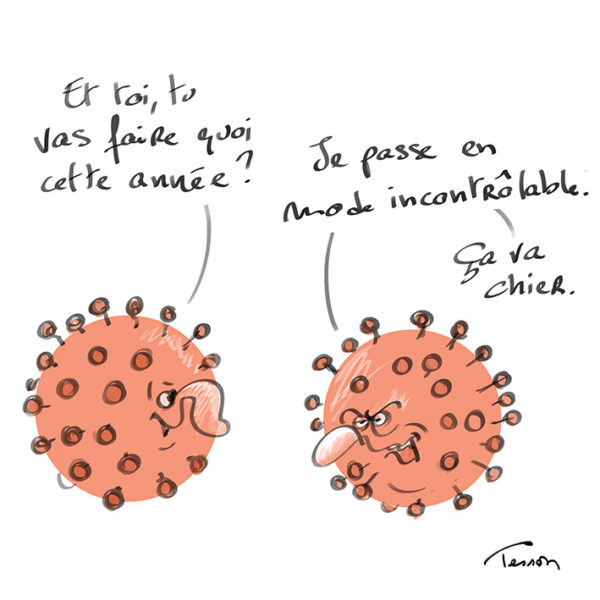 Covid19 dessin de presse virus