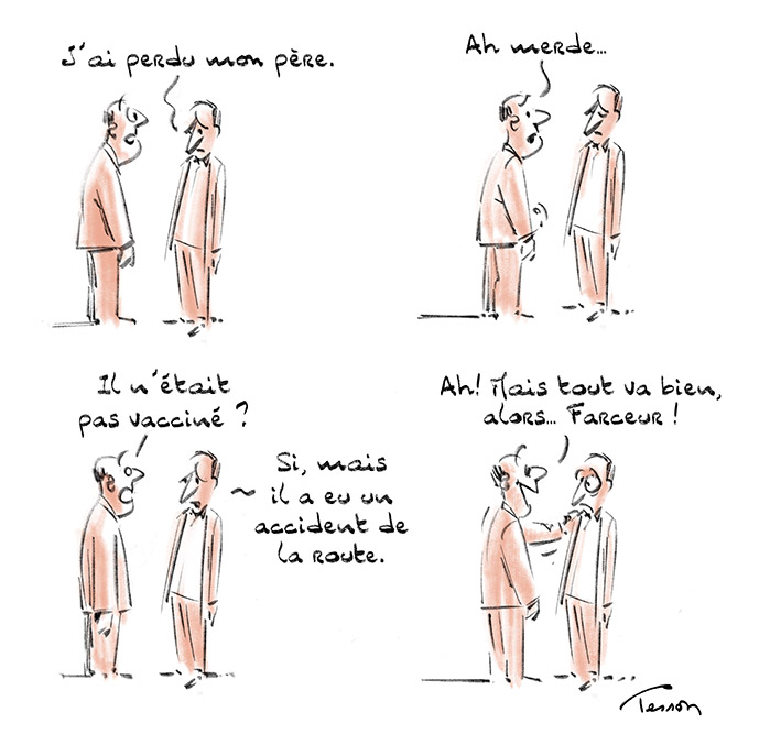 Vaccin covid dessin de presse