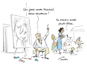 artise dessin humoristique