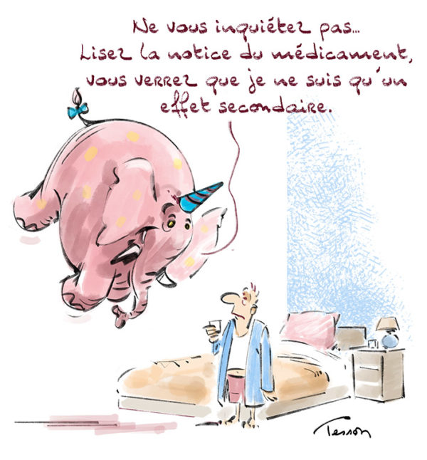 Effet secondaire médicament