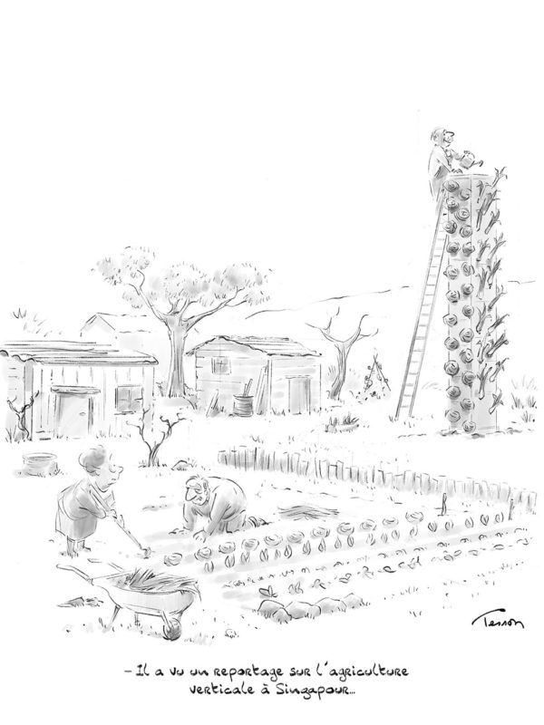 Agriculture dessin humoristique