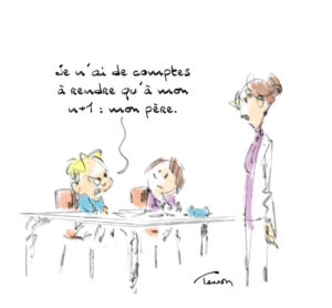 hiérarchie management dessin humoristique