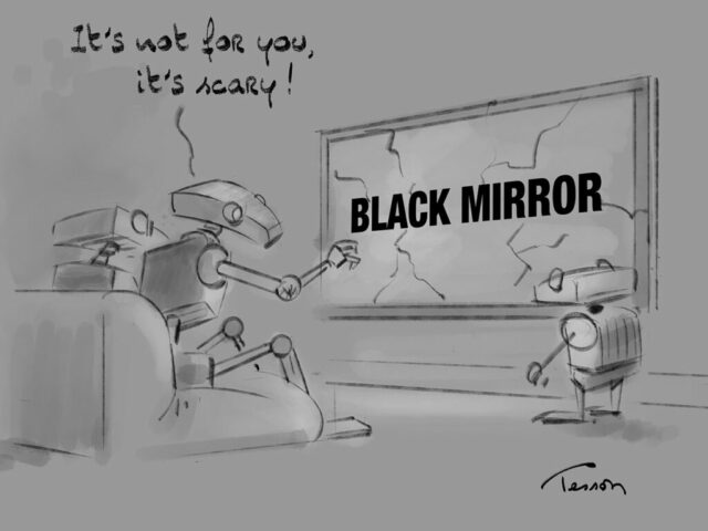 robots cartoon humour