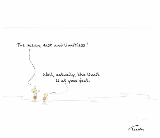 ocean humorous cartoon