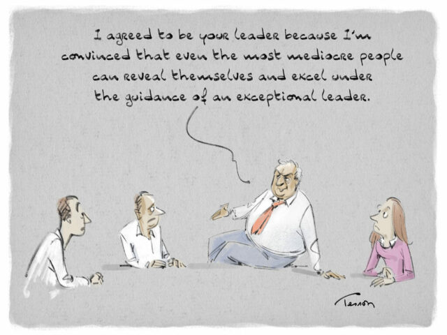 leadership dessin humoristique