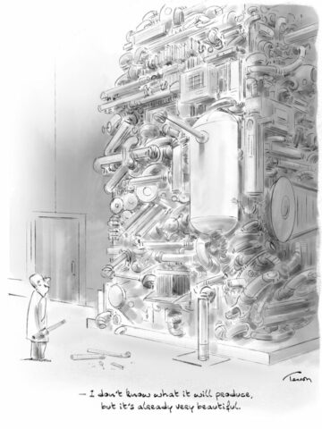 Industrie dessin humoristique