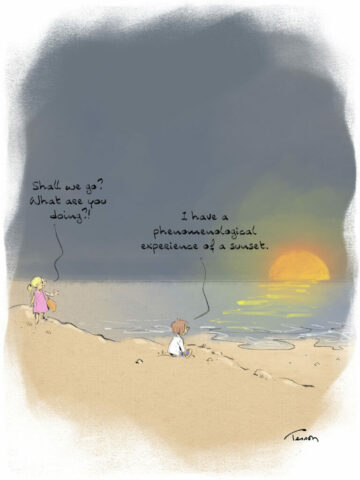 Phénoménologie dessin humoristique