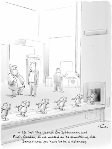 Industrie dessin humoristique