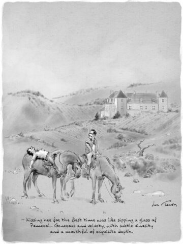 oenology enology editorial cartoon humour