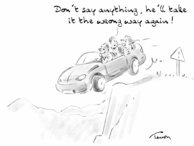 consensus editorial cartoon