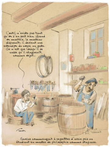 Artisan stagiaire dessin humoristique Artisan stagiaire dessin humoristique