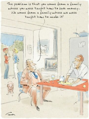 money editorial cartoon humor