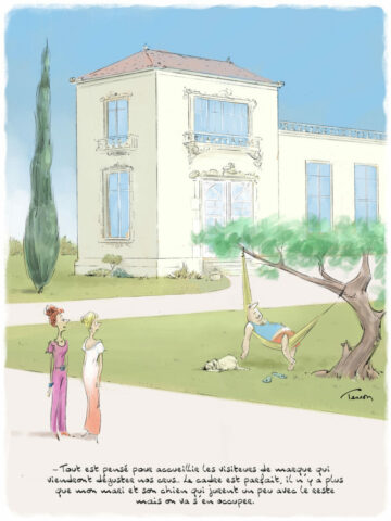 Luxe dessin humoristique