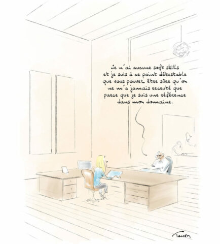 softskill dessin humoristique