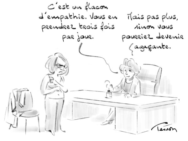 Empathie dessin humoristique